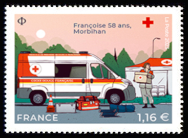  Croix Rouge française - « Devenir secouriste bénévole à la Croix-Rouge française » <br>Françoise 58 ans Morbihan