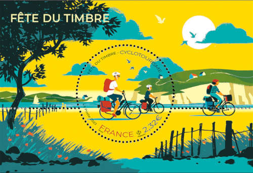  Fête du timbre 2023 <br>Cyclotourisme