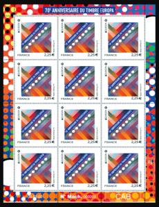  70ème anniversaire du timbre Europa 