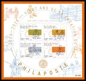  20 ans de la création de Philaposte 2006-2026 