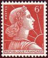 timbre N° 1009A, Marianne de Muller