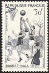 timbre N° 1072, Basket ball