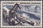 timbre N° 1080, Port de Strasbourg