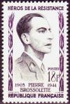 timbre N° 1103, Pierre Brossolette (1903-1944)
