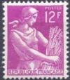 timbre N° 1116, Moissonneuse