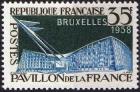 timbre N° 1156, Exposition de Bruxelles
