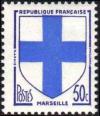 timbre N° 1180, Armoiries de Marseille