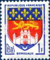 timbre N° 1183, Armoiries de Bordeaux