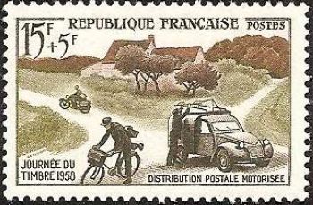  Journée du timbre - Distribution postale motorisée 