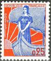 timbre N° 1234, Marianne à la nef
