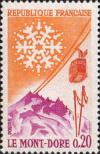 timbre N° 1306, Le Mont Dore