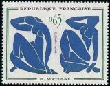 timbre N° 1320, Henri Matisse (1869-1954) «Les nus bleus»