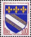timbre N° 1353, Armoiries des villes de province