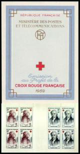 timbre Carnet croix rouge N° 2008, Carnet Croix Rouge