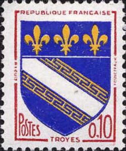 Armoiries des villes de province <br>Troyes