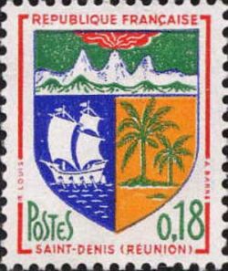  Armoiries des villes de province <br>Saint-Denis de la Réunion