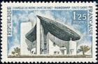 timbre N° 1394A, Chapelle de Notre Dame du Haut à Ronchamp