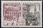 timbre N° 1410, Libération de Paris et Strasbourg