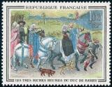 timbre N° 1457, Les très riches heures du duc de Berry
