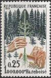 timbre N° 1460, Millionième hectare reboisé