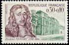 timbre N° 1471, François Mansart (1598-1666) architecte