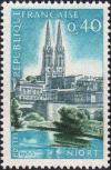 timbre N° 1485, 3ème congrès des sociétés philatélisues françaises à Niort