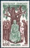 timbre N° 1539, Louis IX (Saint Louis) (1214-1270)