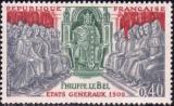 timbre N° 1577, Philippe IV le Bel (1268-1314) états généraux de 1302