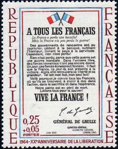  L'affiche : A tous les français 