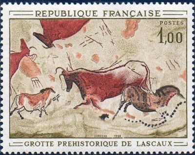  Grotte préhistorique de Lascaux - Peintures rupestres 