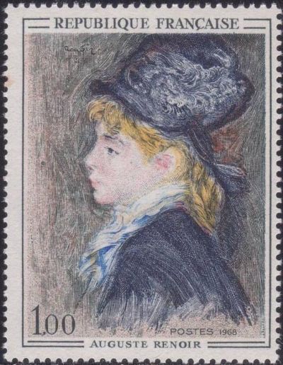  Auguste Renoir (1841-1919) - «Modèle» 