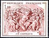 timbre N° 1641, Jean-Baptiste Carpeaux (1827-1875) «Le triomphe de Flore»