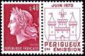 timbre N° 1643, Marianne de Cheffer, inauguration de l'imprimerie de Périgueux