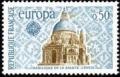timbre N° 1676, Basilique de la Salute à Venise - Europa