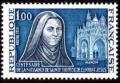 timbre N° 1737, Centenaire de la naissance de Sainte Thérèse de l'enfant Jésus