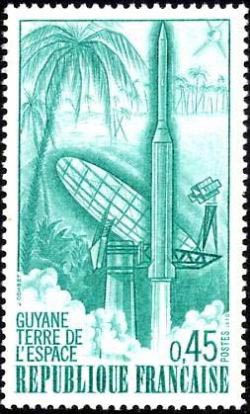  Premier lancement de la fusée «Diamant B» <br>Guyane terre de l'espace