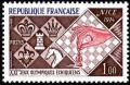 timbre N° 1800, XXIèmes jeux olympiques échiquéens