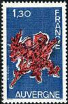 timbre N° 1850, Auvergne