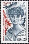 timbre N° 1898, Anna de Noailles (1876-1933)  poétesse et romancière