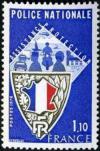 timbre N° 1907, Police nationale