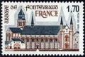 timbre N° 2002, Abbaye de Fontevraud
