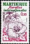 timbre N° 2035, Floralies internationales de la Martinique
