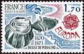 timbre N° 2047, Europa - Boule de Moulins 1870-1871