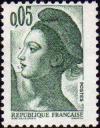 timbre N° 2178, Liberté d'après le tableau «La Liberté guidant le peuple» d' Eugène Delacroix
