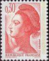 timbre N° 2182, Liberté d'après le tableau «La Liberté guidant le peuple» d' Eugène Delacroix