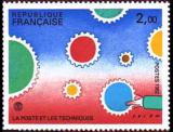 timbre N° 2200, Folon «La Poste et les techniques» Philexfrance 82