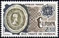timbre N° 2208, Europa - Traité de Verdun 843