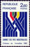 timbre N° 2214, Sommet des pays industrialisés. Château de Versailles