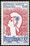 timbre N° 2217, Philexfrance 82 d'après Jean Cocteau