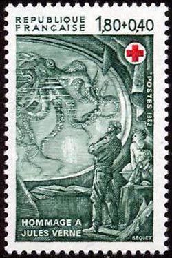  Croix Rouge <br>Jules Verne «20.000 lieues sous les mers»